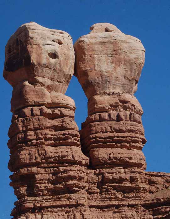 The Navajo Twin Rocks, Bluff, UT
